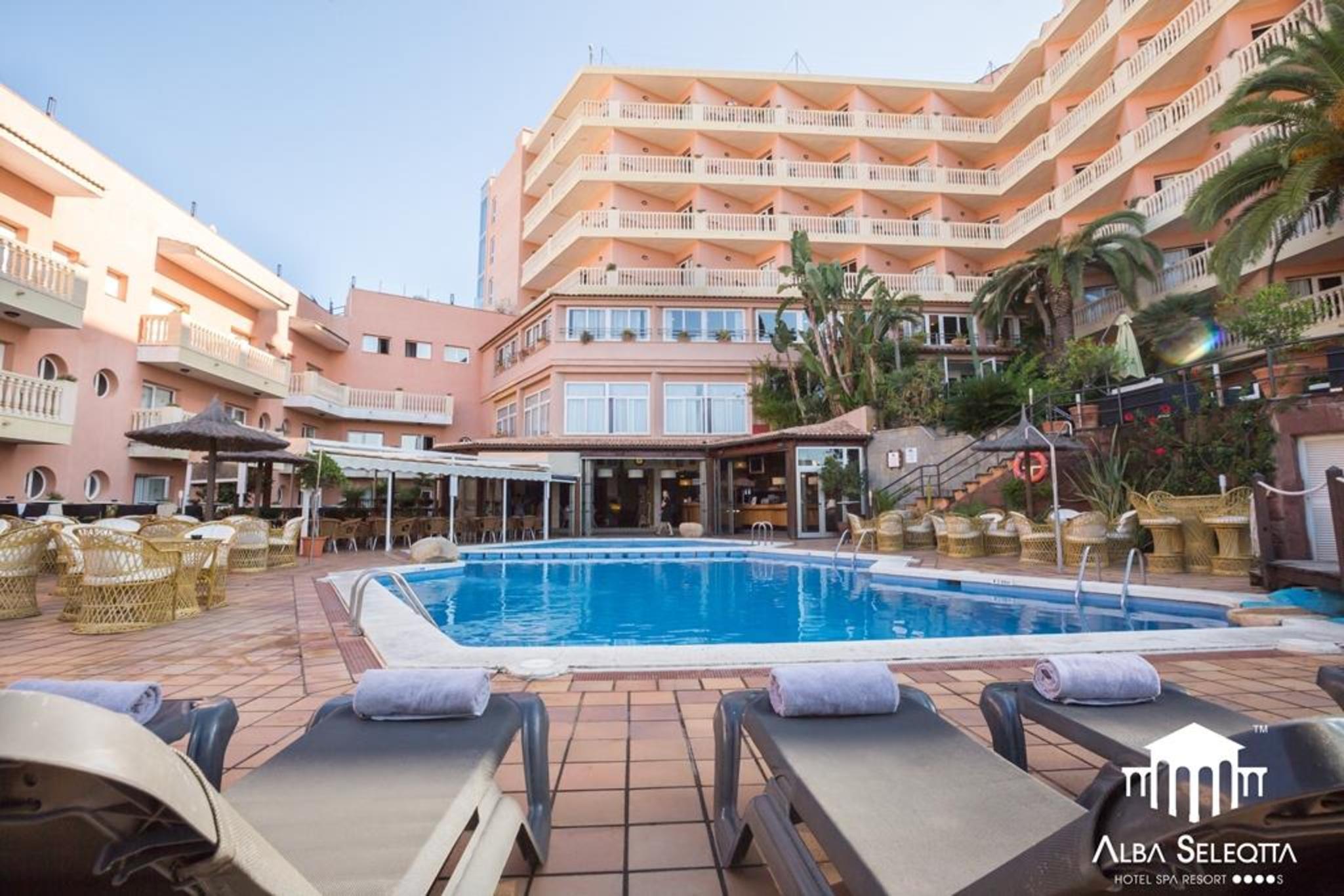 Hotel Alba Seleqtta Lloret de Mar Exterior foto
